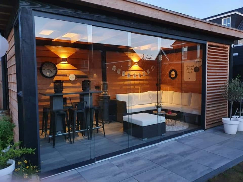 Je overkapping gezellig inrichten - KingGlass NL