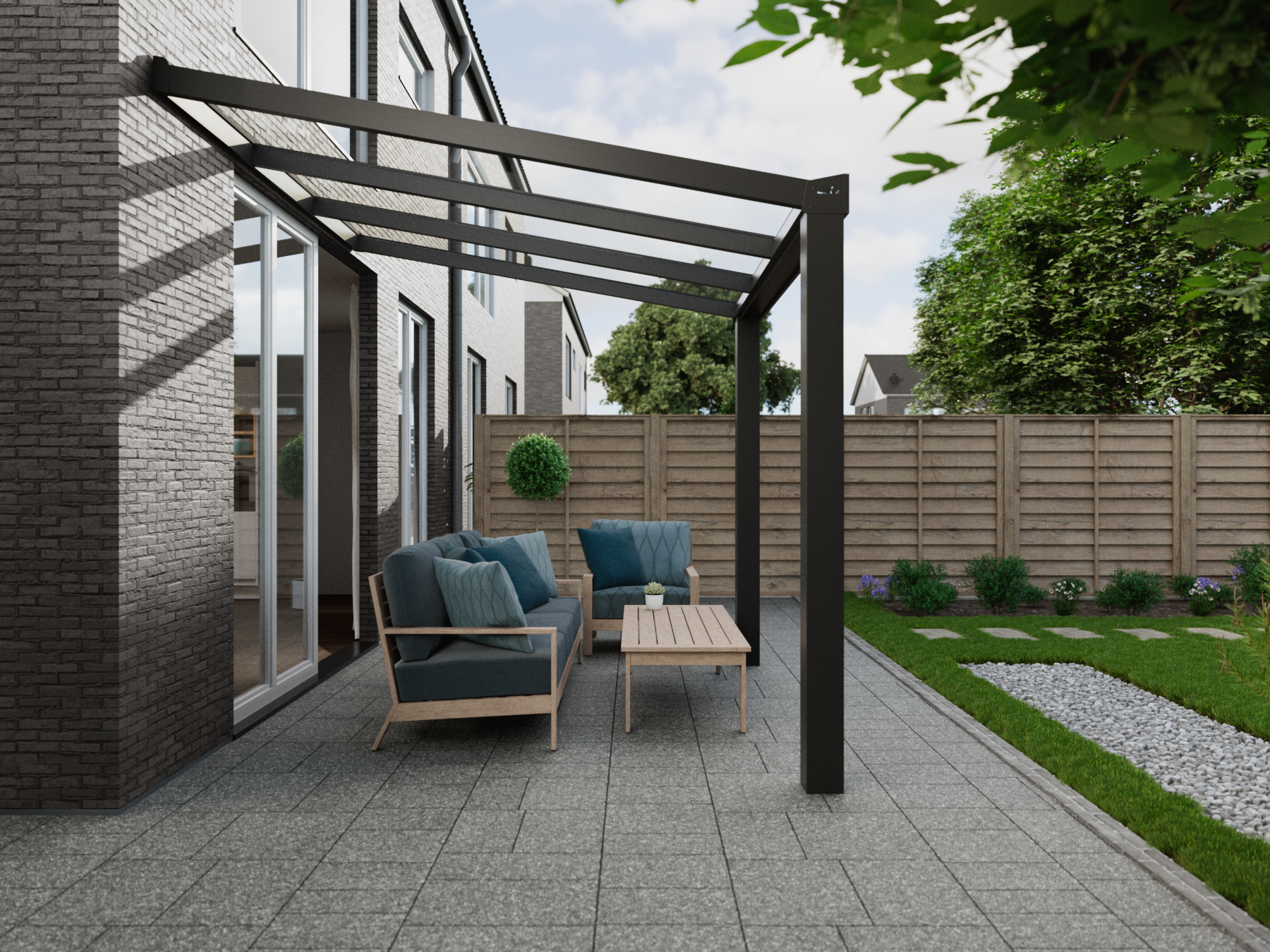 Veranda 3.06 m | Glas - KingGlass NL