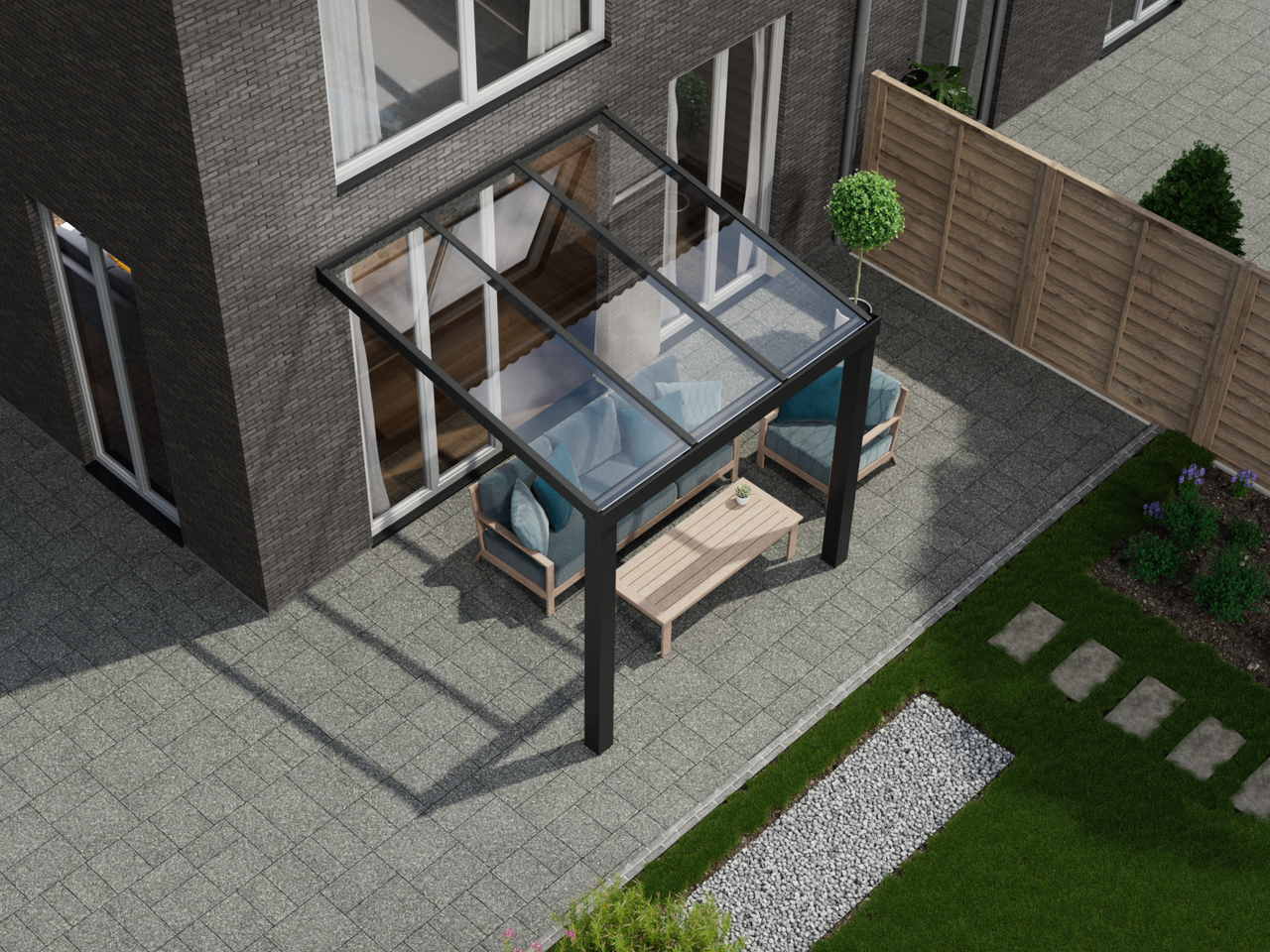 Veranda 3.06 m | Glas - KingGlass NL