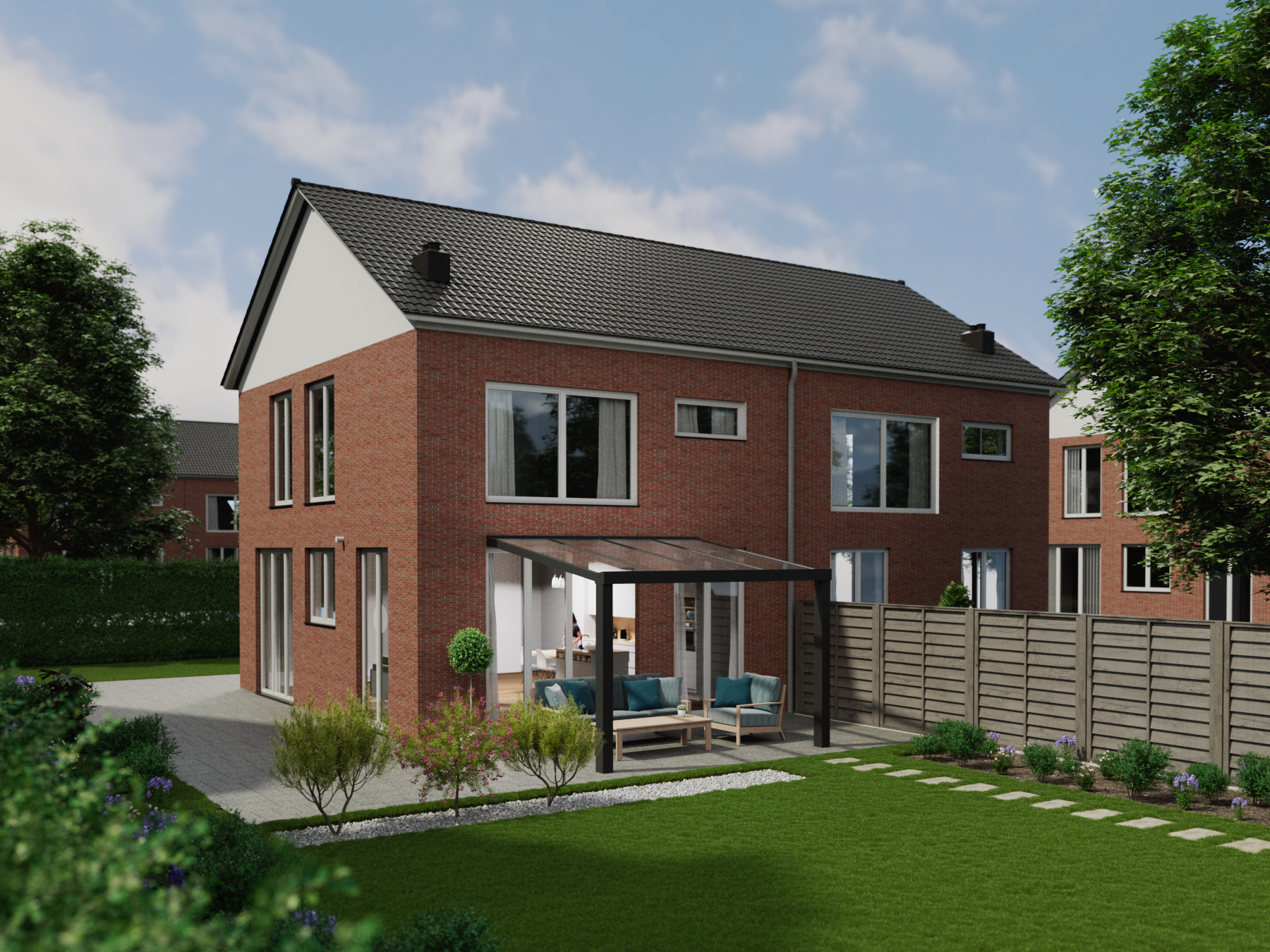 Veranda 4.06 m | Polycarbonaat - KingGlass NL