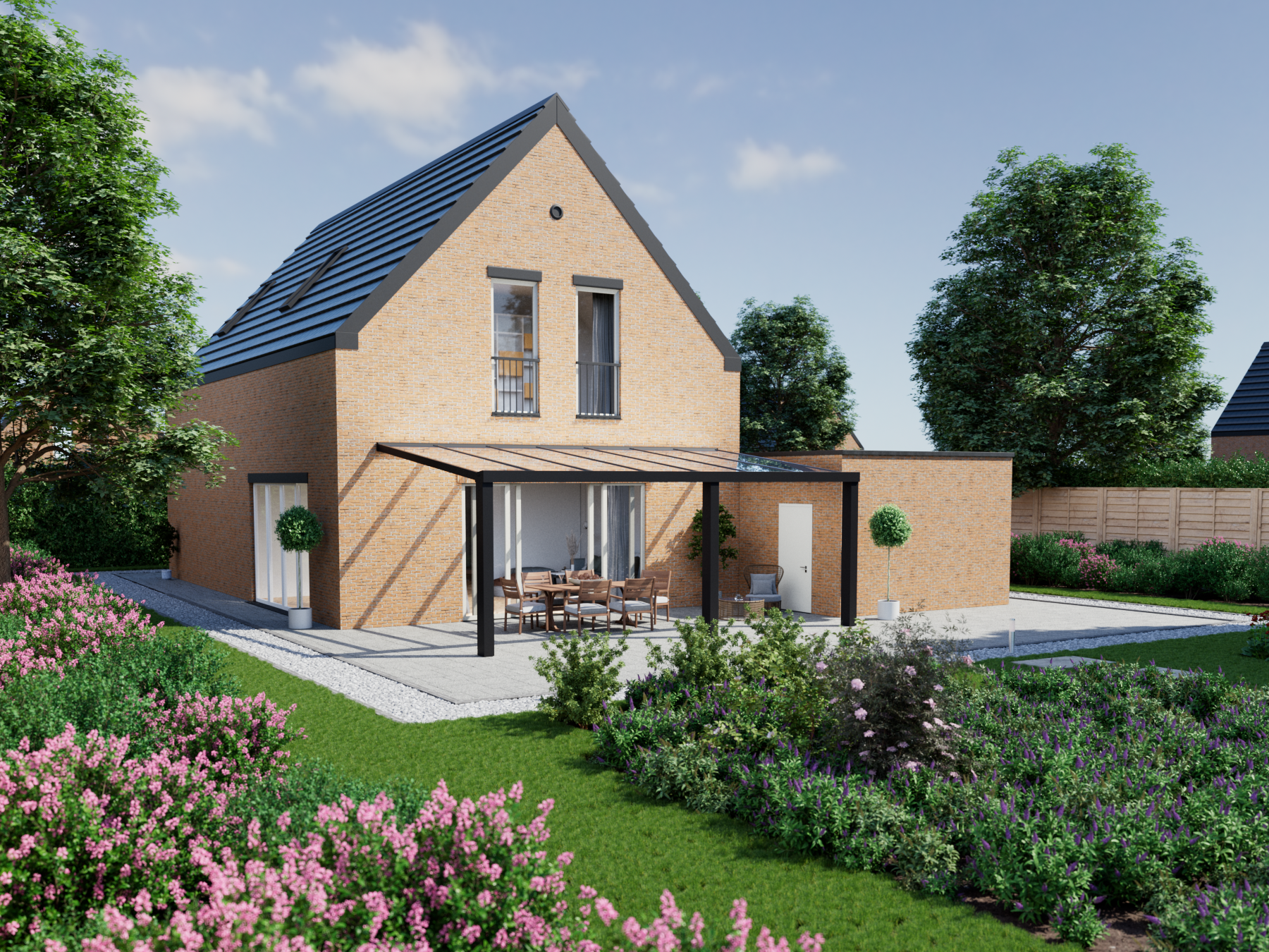 Veranda 7.06 m | Polycarbonaat - KingGlass NL