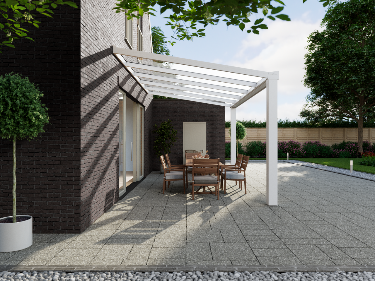 Veranda 5.06 m | Polycarbonaat - KingGlass NL