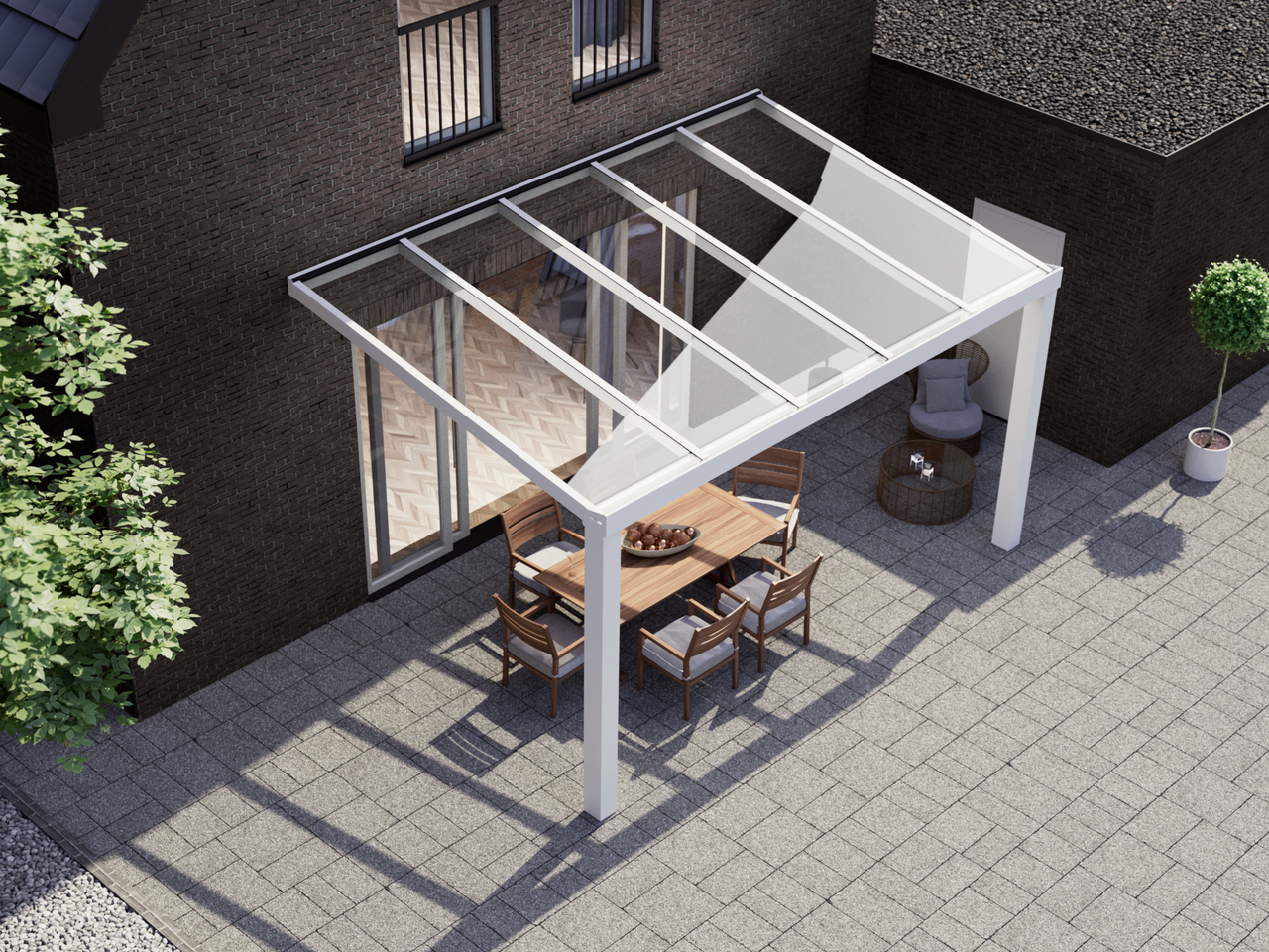 Veranda 5.06 m | Polycarbonaat - KingGlass NL