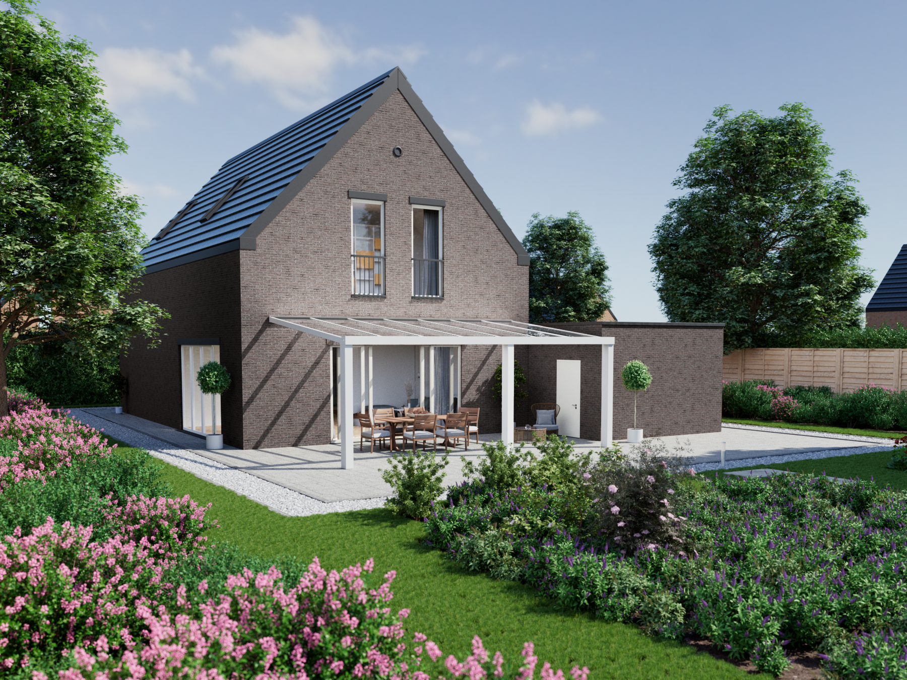 Veranda 7.06 m | Polycarbonaat - KingGlass NL