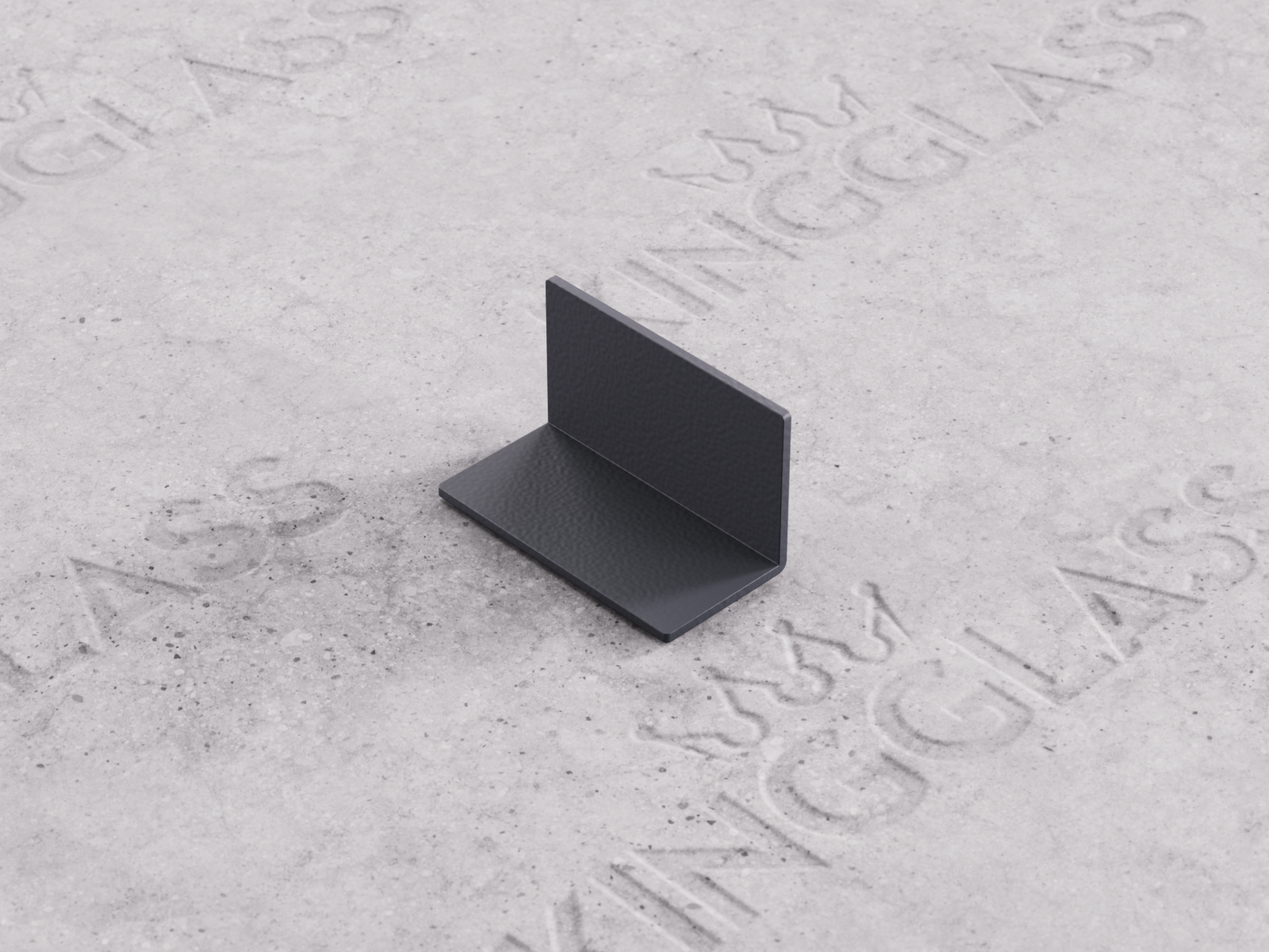 L-Profiel | 4CM x 4CM - Antraciet / 6000 mm - KingGlass NL
