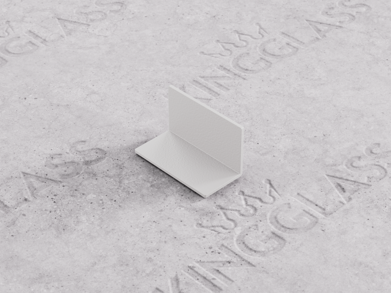 L-Profiel | 4CM x 4CM - Wit / 7000 mm - KingGlass NL