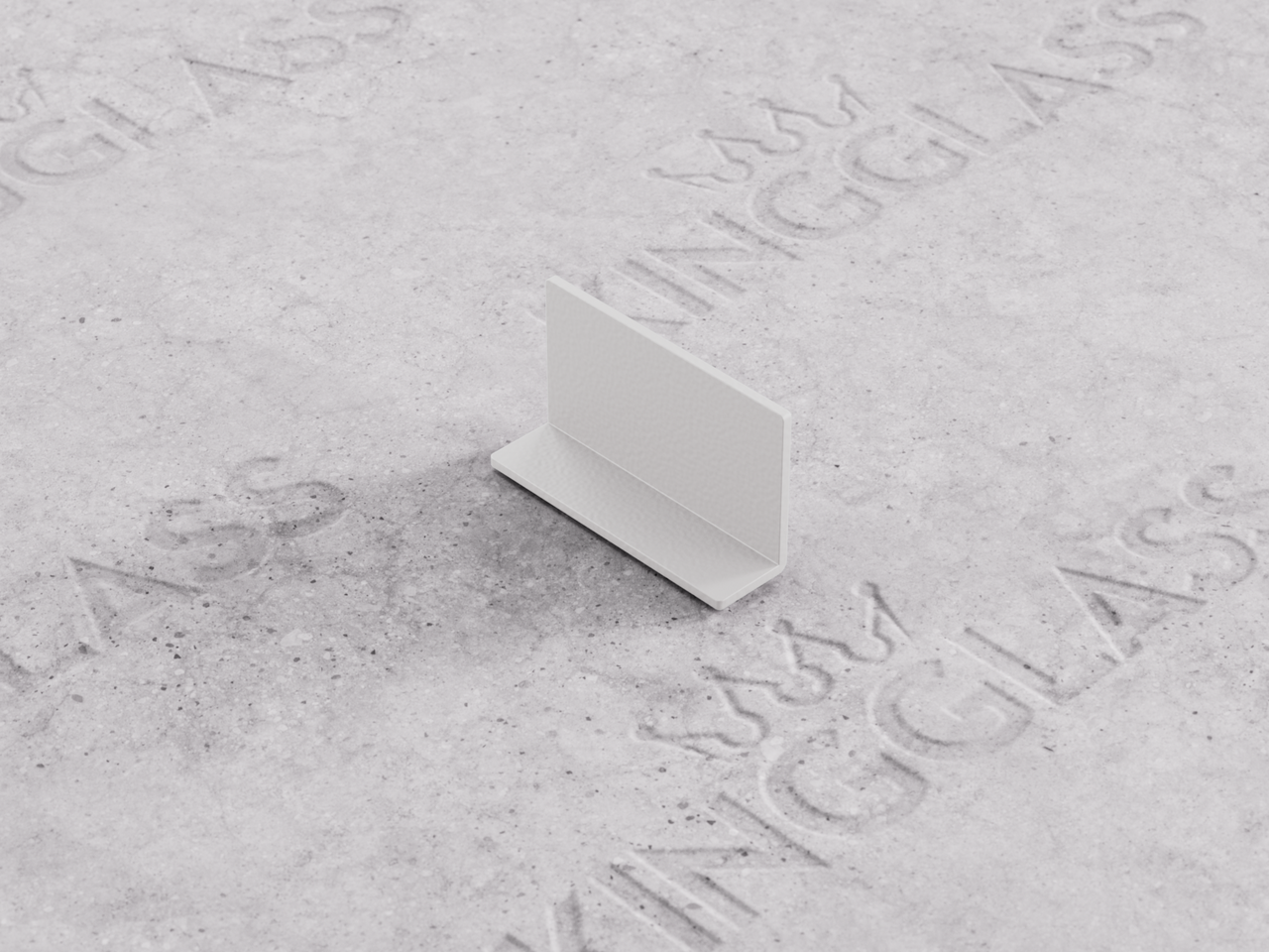 L-Profiel | 4CM x 2CM - Wit / 6000 mm - KingGlass NL