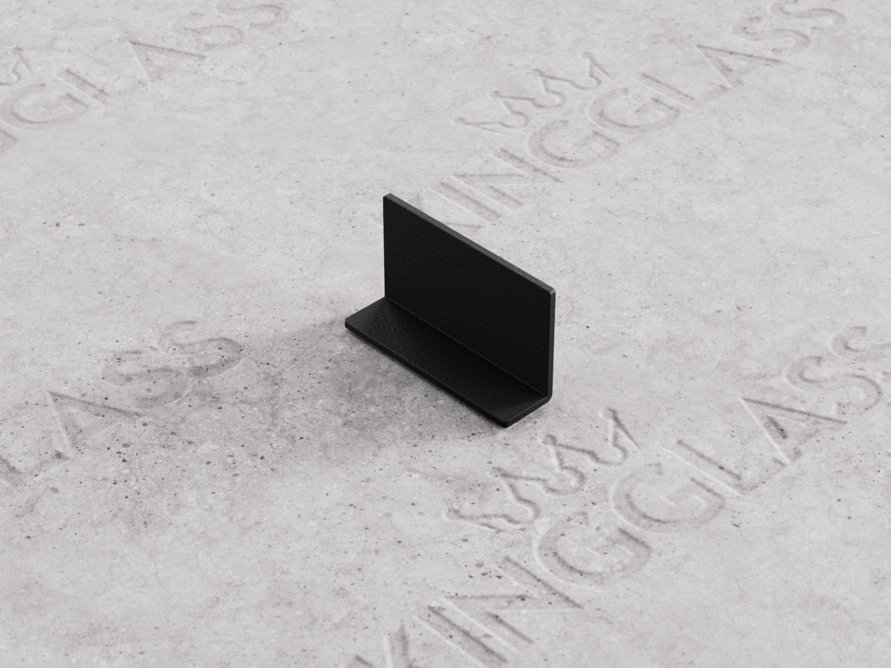 L-Profiel | 4CM x 2CM - Zwart / 6000 mm - KingGlass NL