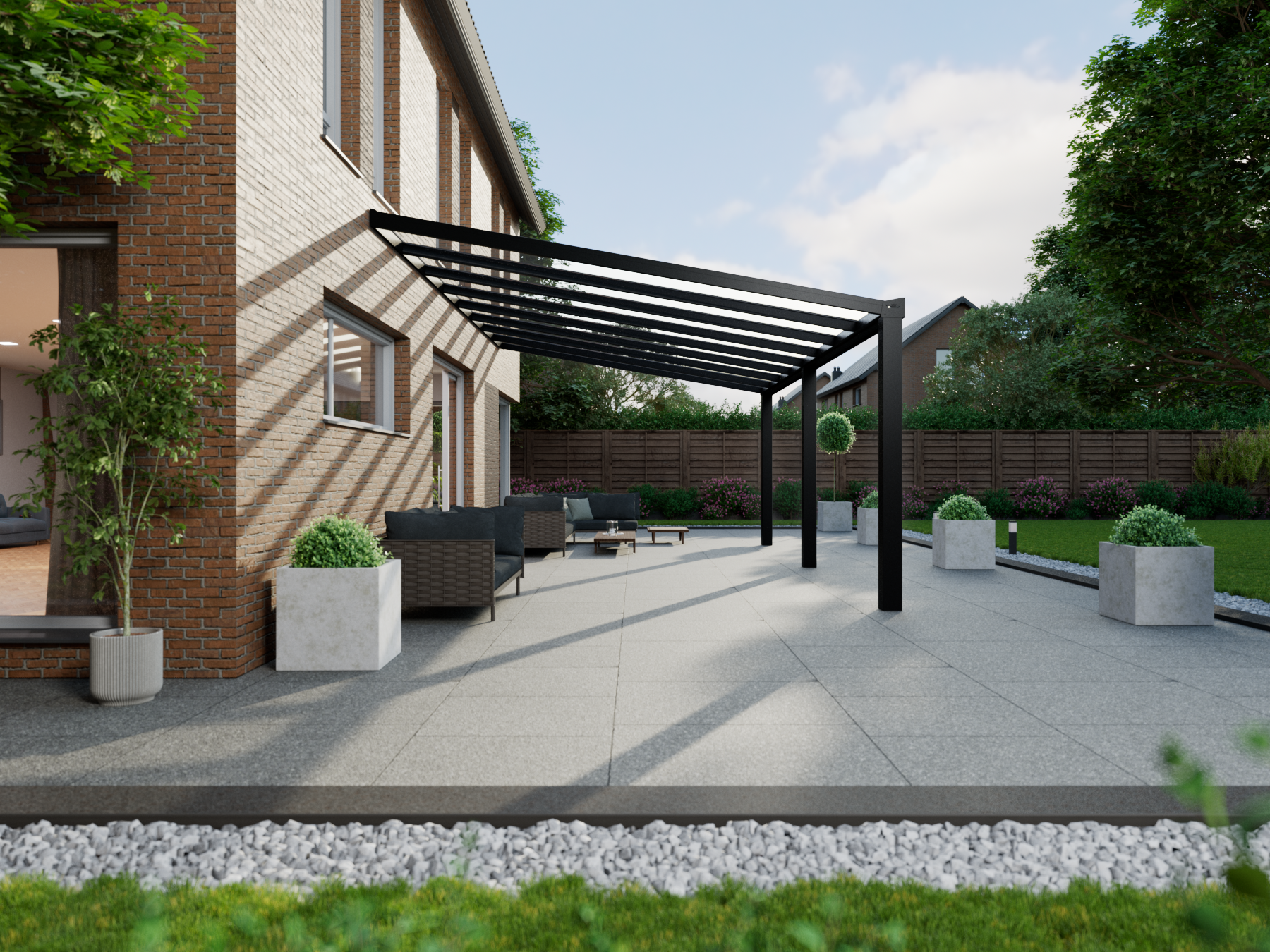 Veranda 8.06 m | Glas - KingGlass NL
