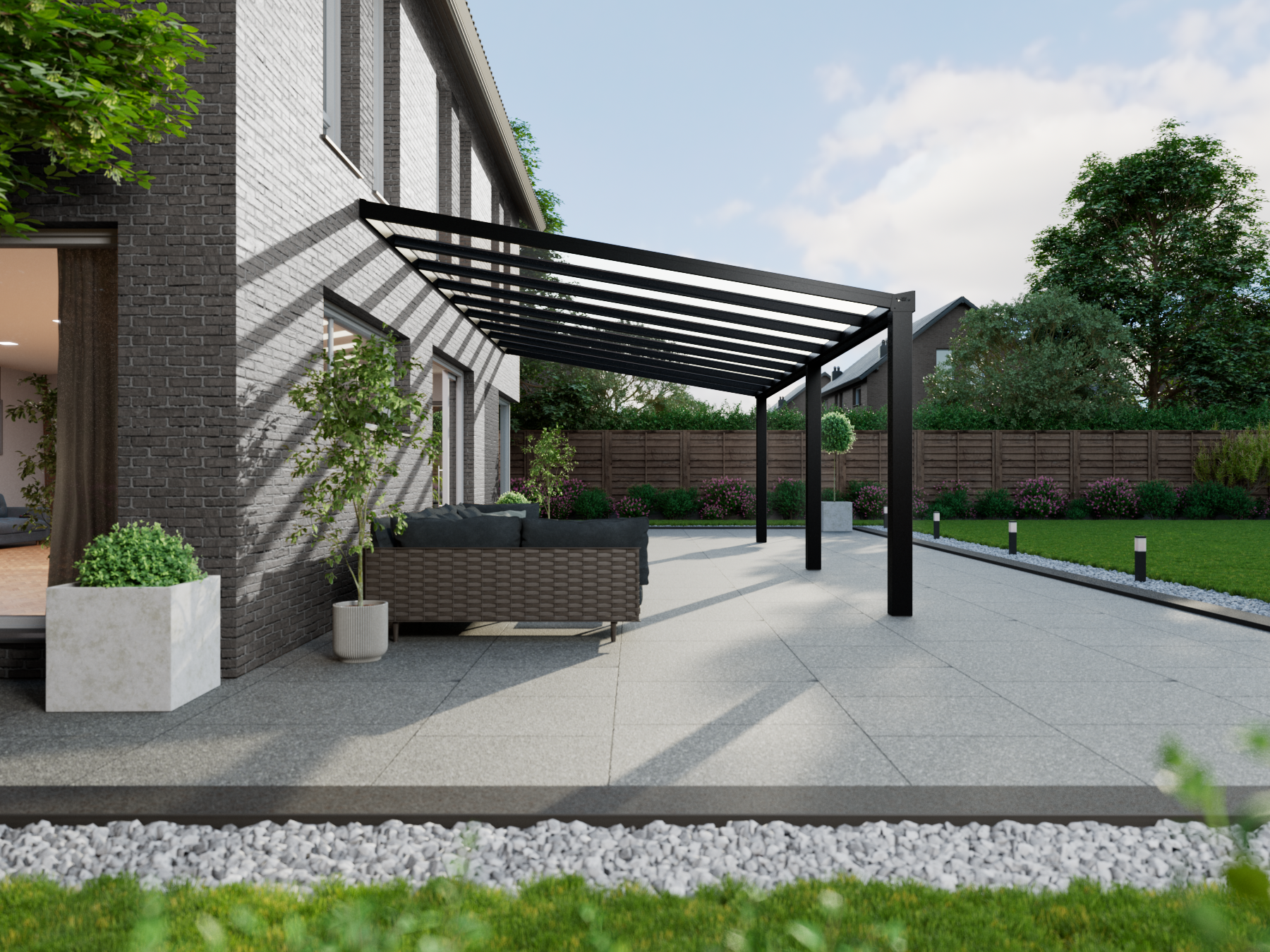 Veranda 9.06 m | Glas - KingGlass NL