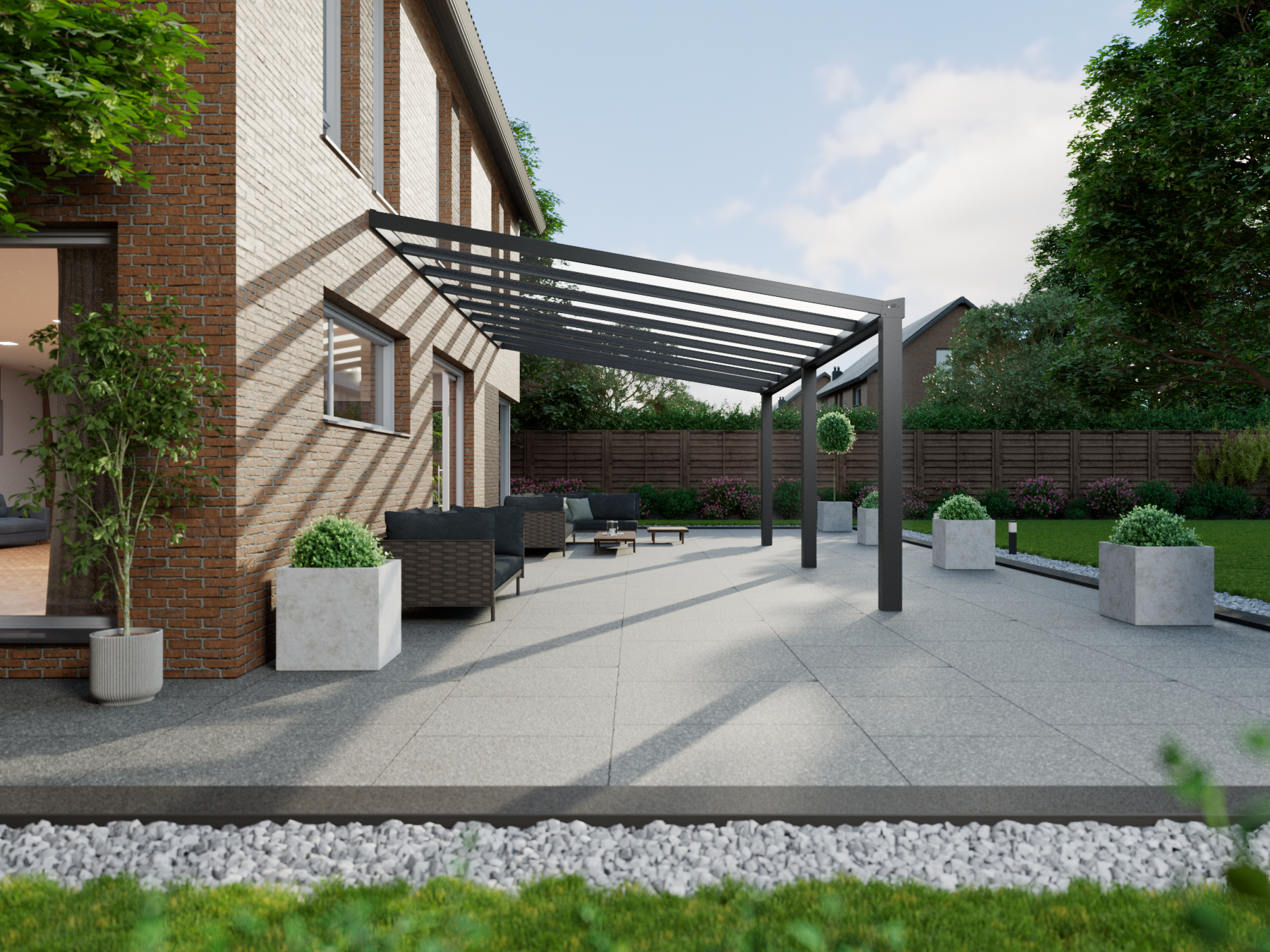 Veranda 8.06 m | Glas - KingGlass NL