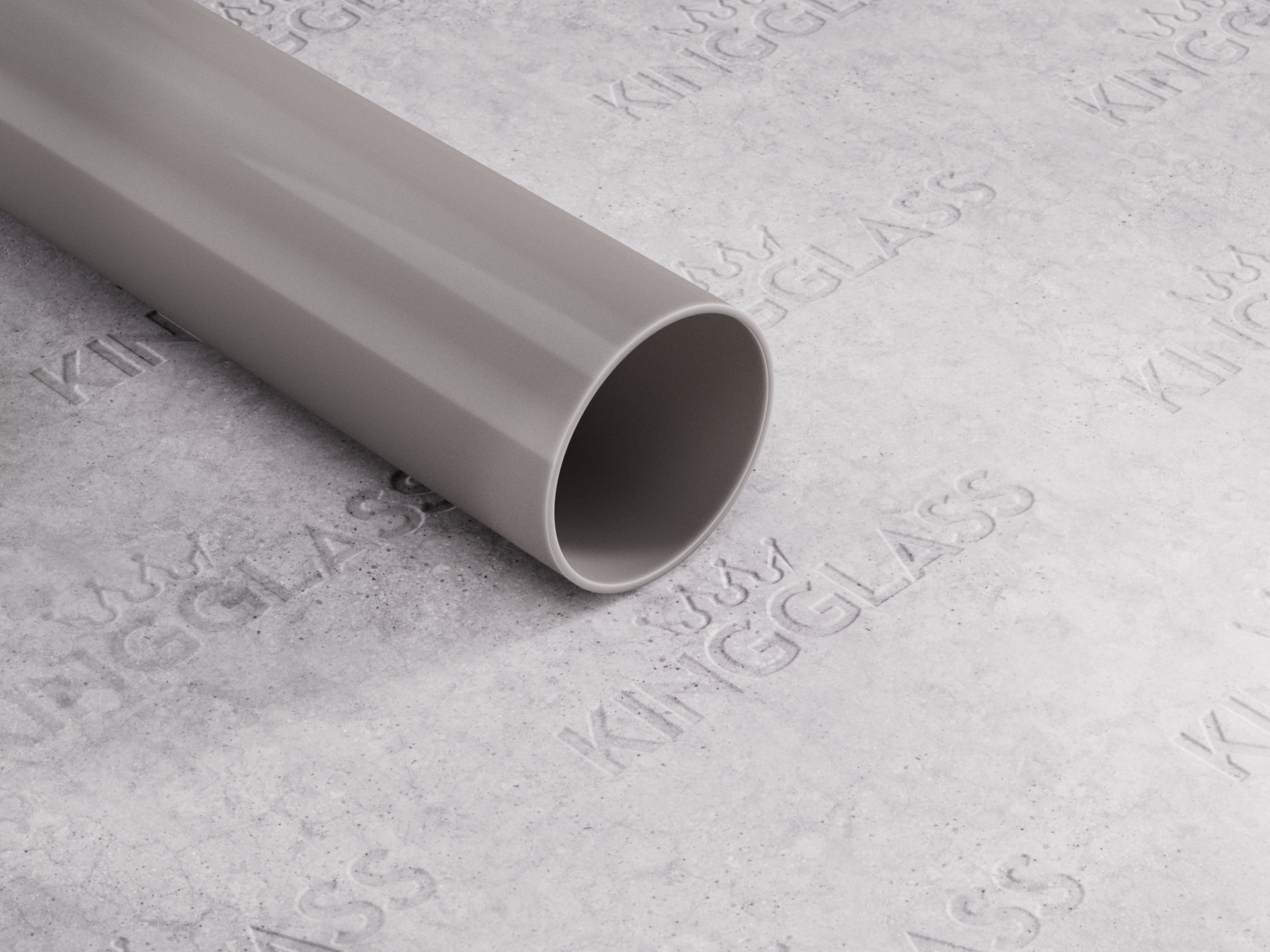 PVC Regenpijp | 80x1,5x250 HWA GLATT - KingGlass NL