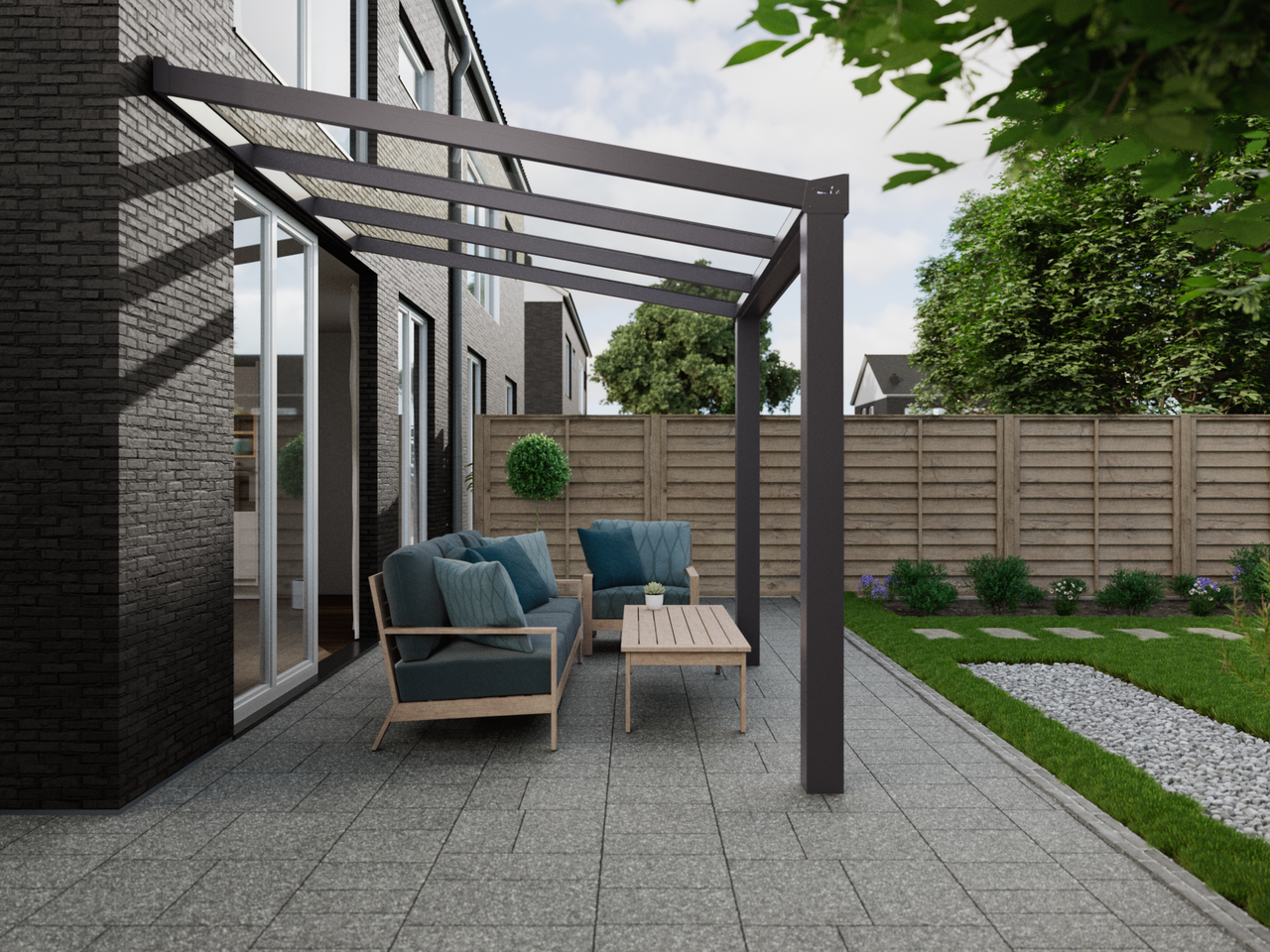 Veranda 3.06 m | Glas - KingGlass NL