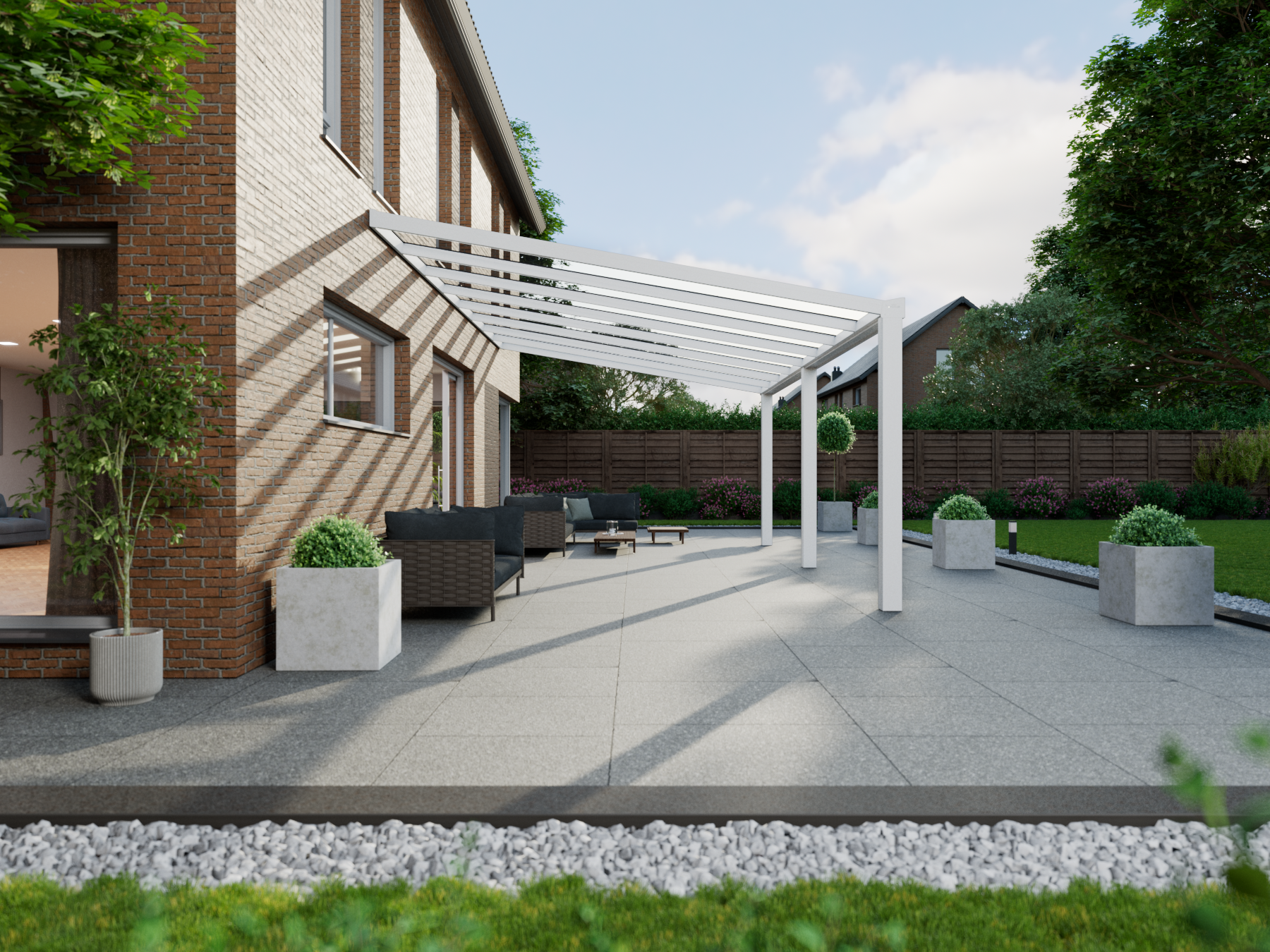 Veranda 8.06 m | Glas - KingGlass NL