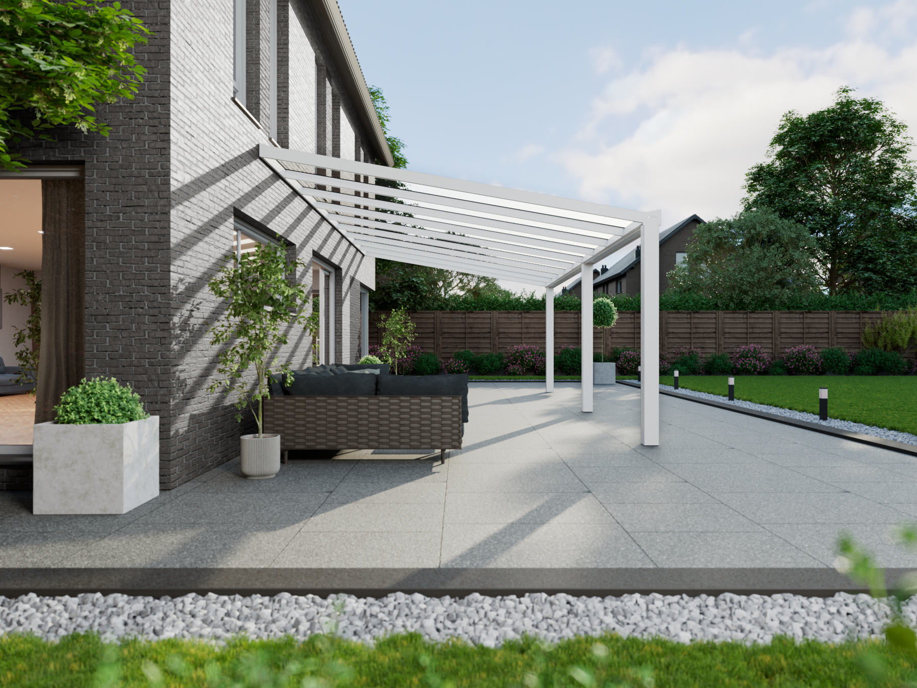 Veranda 9.06 m | Glas - KingGlass NL