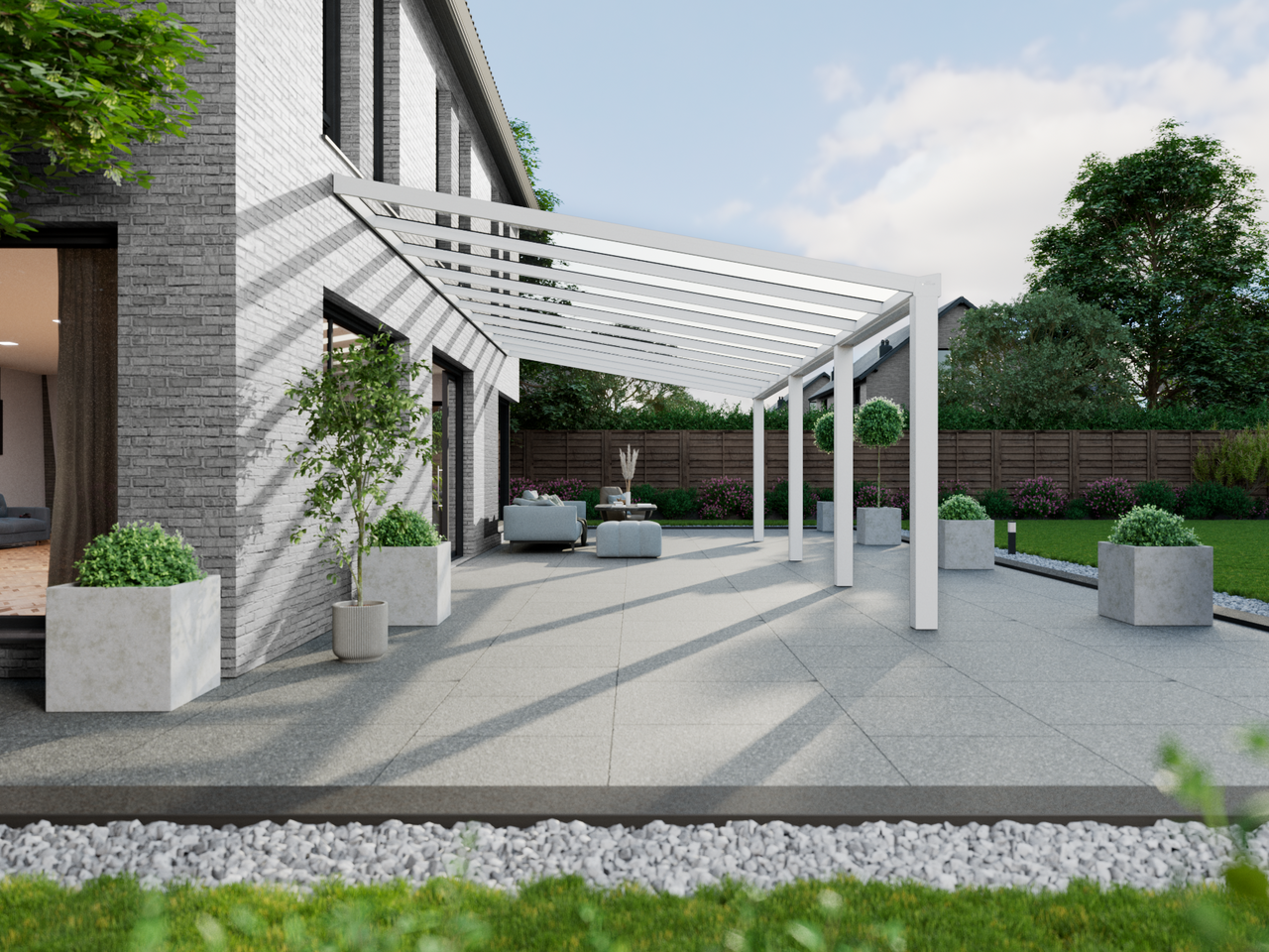 Veranda 10.06 m | Polycarbonaat - KingGlass NL