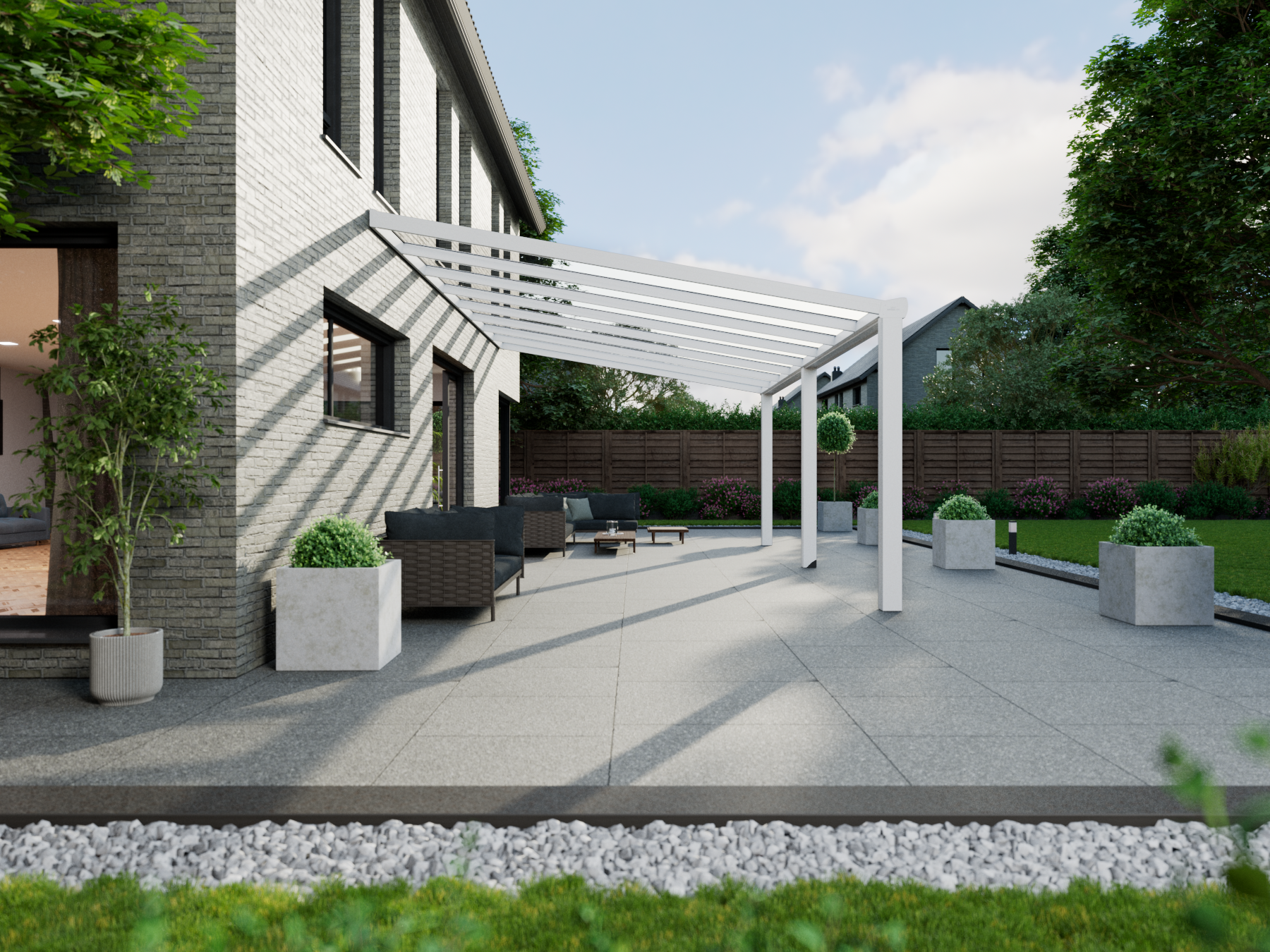 Veranda 8.06 m | Polycarbonaat - KingGlass NL