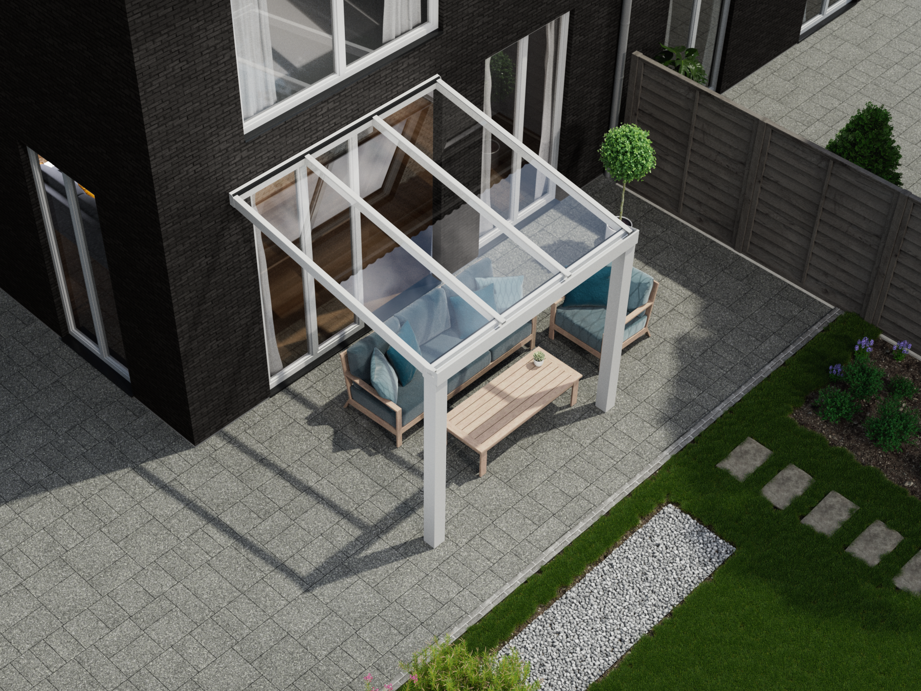 Veranda 3.06 m | Glas - KingGlass NL