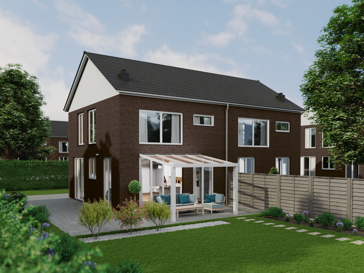Veranda 4.06 m | Polycarbonaat - KingGlass NL