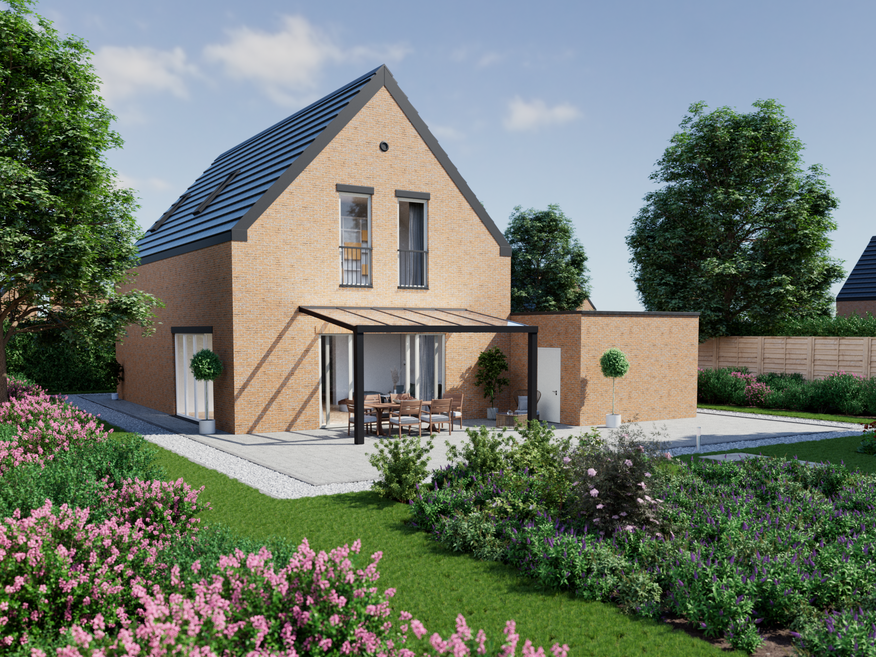 Veranda 5.06 m | Polycarbonaat - KingGlass NL
