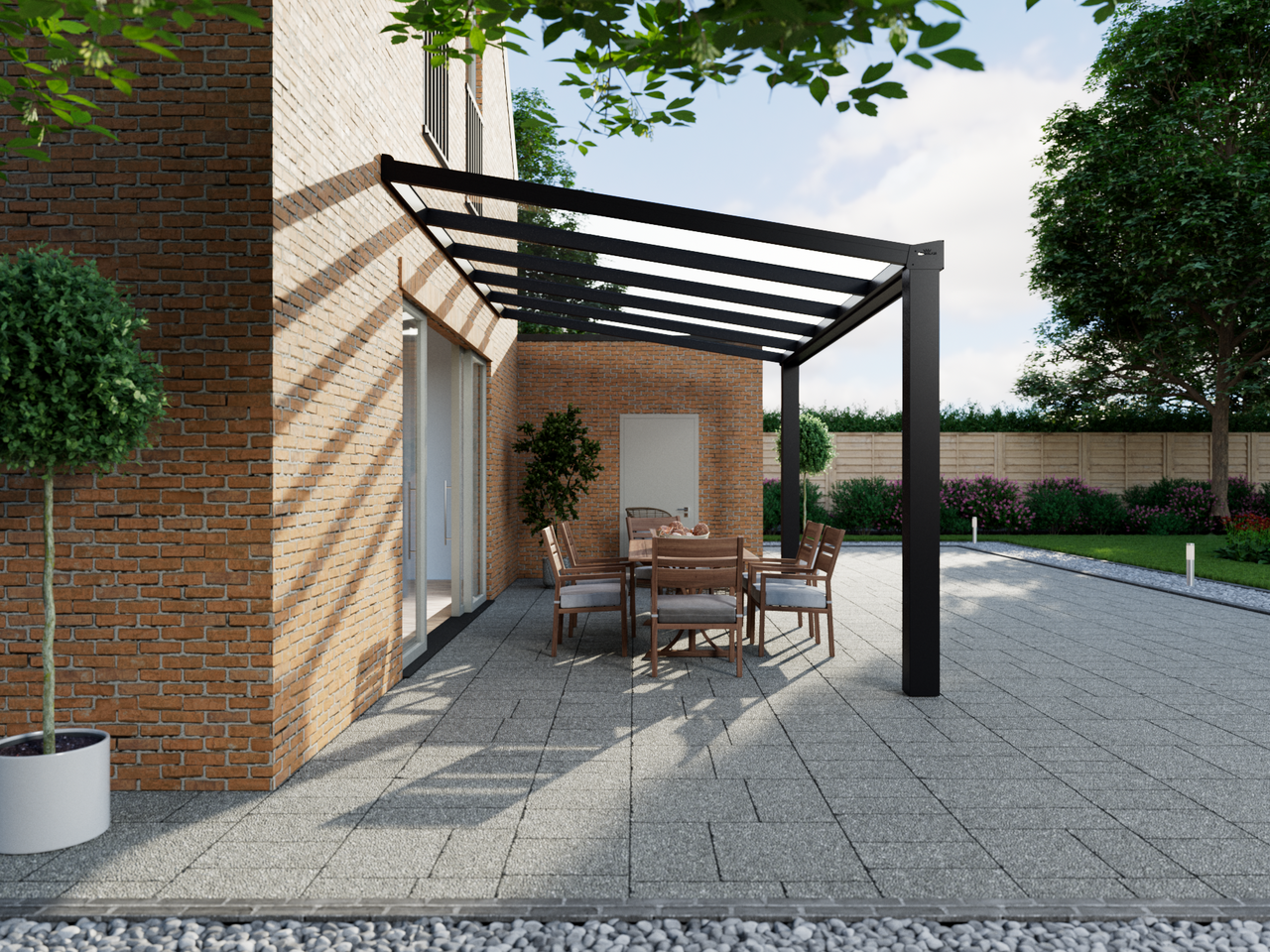 Veranda 5.06 m | Polycarbonaat - KingGlass NL